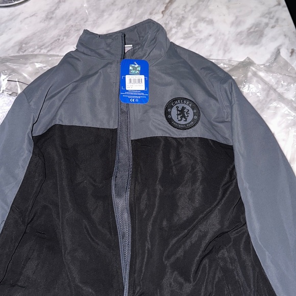 chelsea football club Other - 🎊BLACK FRIDAY DEAL🎊 BRAND NEW Chelsea black and gray men’s tracksuit
